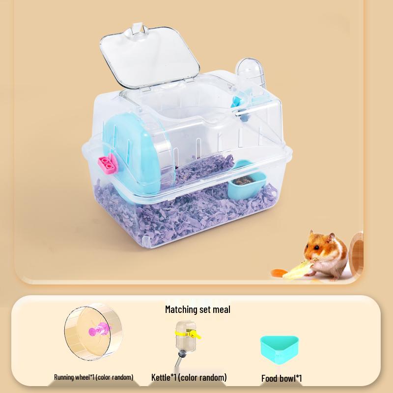 Large Acrylic Hamster & Chinchilla Cage Villa Breeding Box