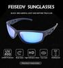 Feisedy TR90 Polarized Sports Sunglasses with UV Protection for and Ultra B2616 Men's Golf, Fishing, Running, Baseball, Cycling, Lightweight,