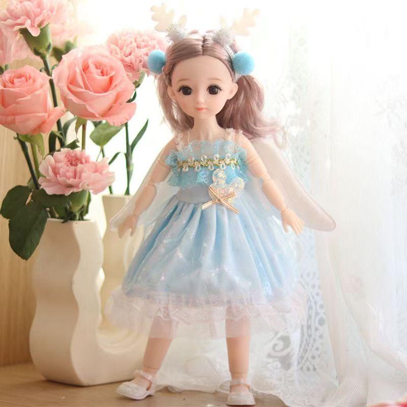 Oblečení pro 30cm panenku Pěkné šaty 1/6 BJD panenka DIY Oblékání Lolita Princeznovská sukně Oblečení Hračka pro dívku Sváteční dárek Doplňky pro panenku