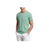 Polo Ralph Lauren Logo Print Crew Neck Short Sleeve T-Shirt Men Tops Mint-Green 710671438-375