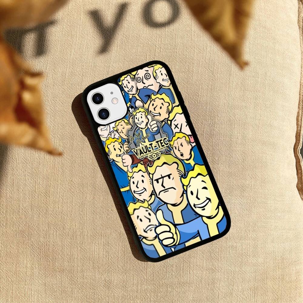 F-Fallout S-Series 4 Cool Game For IPhone 17 16 Pro Max Air 15 14 13 12 Mini Plus 11 Hard PC+TPU Phone Back Cover