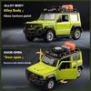 CCA 1:32 Suzuki Jimny Montážní edice Slitina Tlakově litý model Sestavit Auto Hračka Ozdoby Dekorativní Trendy Ozdoba Pro Kamaráda Dárek