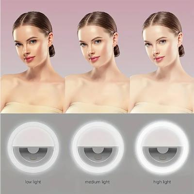 1pc  High-Quality Mobile Fill Light - Durable and Pressure-Resistant LED Selfie Light for Smartphones