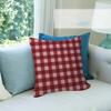 Stripe  Plaid Throw  solid color  Pillow Covers Cartoon Sofa Decorative Home Doublesided Printing Short Plush  Cushion Cover