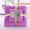 Coral Fleece Double-Sided Quick Dry Towels for Home - Mother-Child & Couple Set