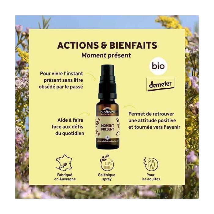 Biofloral Moment Présent Spray Bio 20 ml