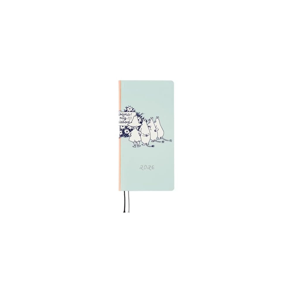 Hobonichi Techo 2026 Weeks Moomin Outdoor Dance Hall January Start Weekly Planner Weekly Left Slim
