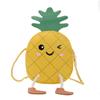 Infant Baby Kids Girls Bags Waist Bags Shoulder Bags Leather Cute Pineapple