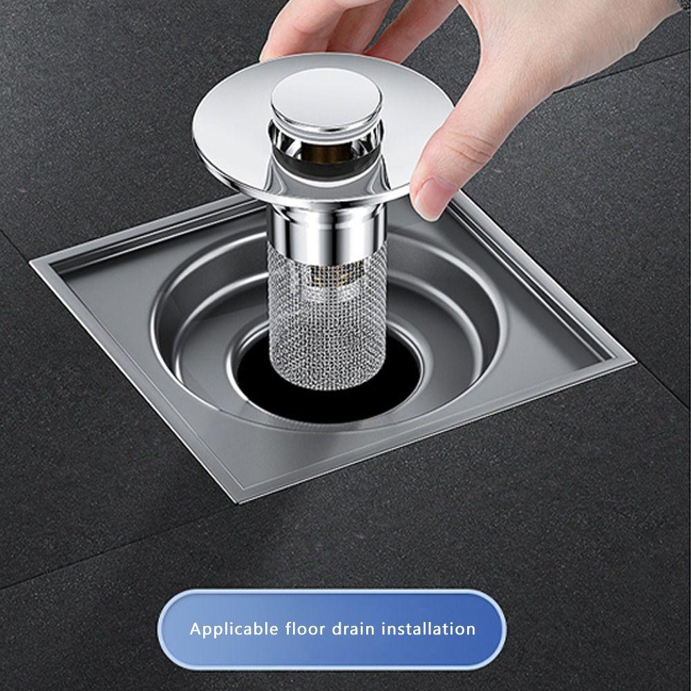 Haarfalle Bodenablauf Filter Mesh Edelstahl Spüle Sieb Dusche Leck Net Badezimmer Zubehör