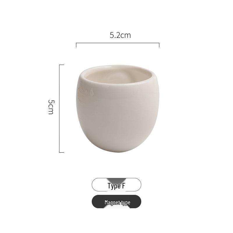 Ceramic Vase 3D Refrigerator Magnet - Creative Magnetic Sticker for Decor