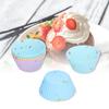 20Pcs Silicone Cupcake Mold Non Stick Reusable Baking Molds for Muffin Biscuits Cheese Cake Pastries