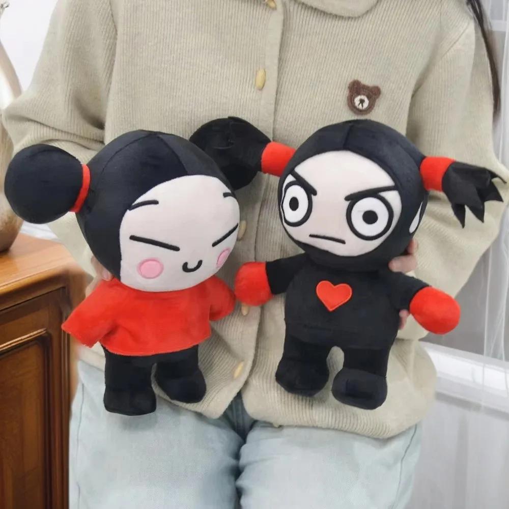 50cm Cute Cartoon Couple Plush Toy Soft Stuffed Animal Pillow Hugging Doll Kids Birthday Gift