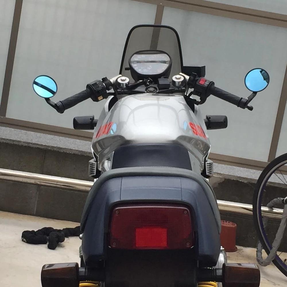 2pcs Motorcycle Rearview Mirrors CNC Motorcycle Bar End Black Rearview Side Mirror For Triumph Speed Triple Accessories