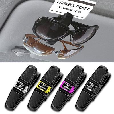 ABS Glasses Clip Car Sun Visor Card Ticket Clamp Fastener For RX330 Fsport IS200 IS250 RX350 GX NX300h Ct200h ES300h