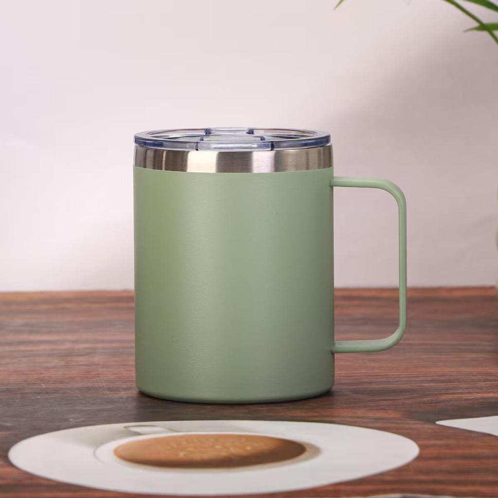 12oz/24oz Double Wall Vacuum Insulated Stainless Steel Mug with Lid