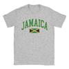 Jamaica Flag Jamaican Pure Cotton T Shirt For Men Summer  Y2K Retro TShirts O Neck Hipster Tees Big Size Loose Tops