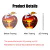 Hot Selling Cartoon Patterns, Crystal Apple Shapes, Creative Designs, Home Living Room Desktop Ornaments, Decorations, Gift Giving Parties