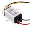 Car Voltage Converter 6V Voltage Converter Aluminum Shell Cable Length 13cm Compact Design High Efficiency 90 For DIY Projects