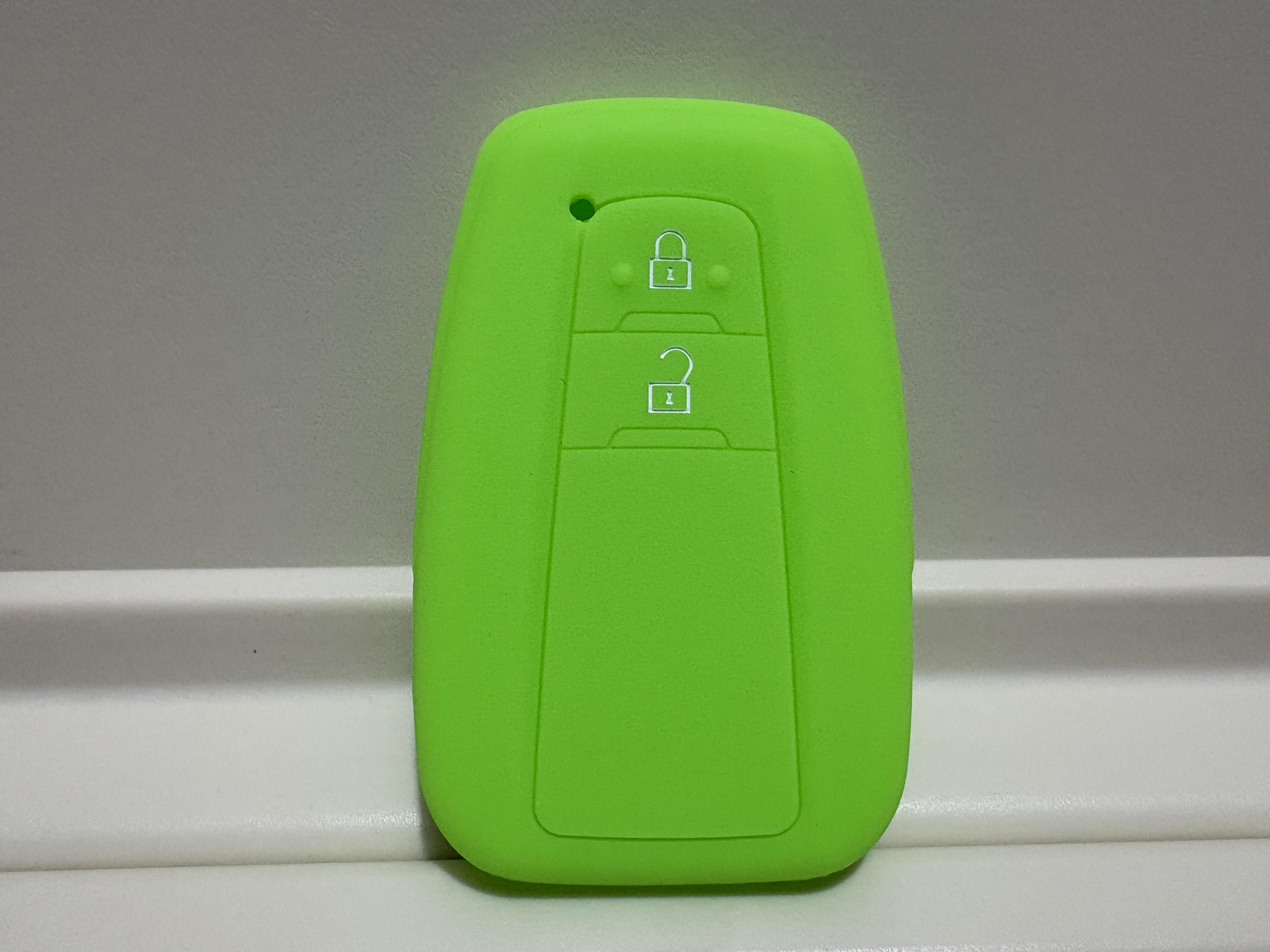 

1Pc New Replacement Protector Silicone Case For Toyota Prius Camry Corolla Avalon CHR RAV4 Land Cruiser Prado 2 Buttons Car Key