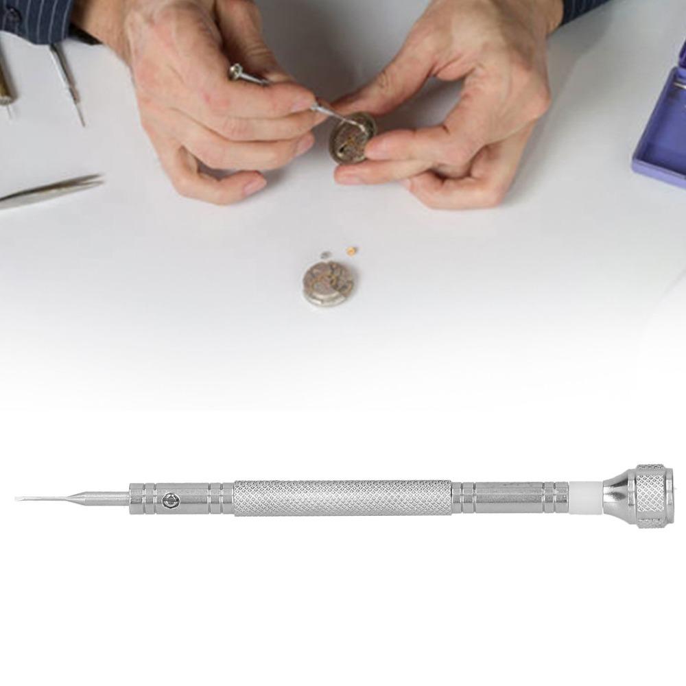 

8 Розмірів Викрутка для Годинника Дизайн Зенкерованої Ручки Шліцова Викрутка Професійний Ремонт 0.6mm