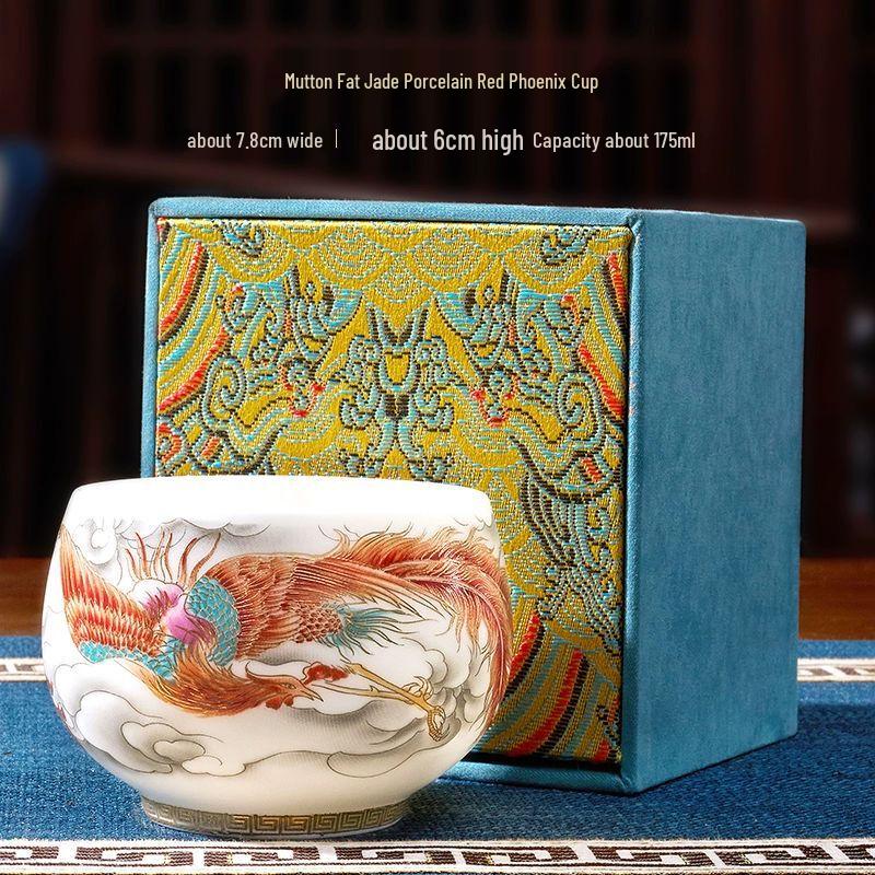 

Mutton Fat Jade Porcelain Teacup