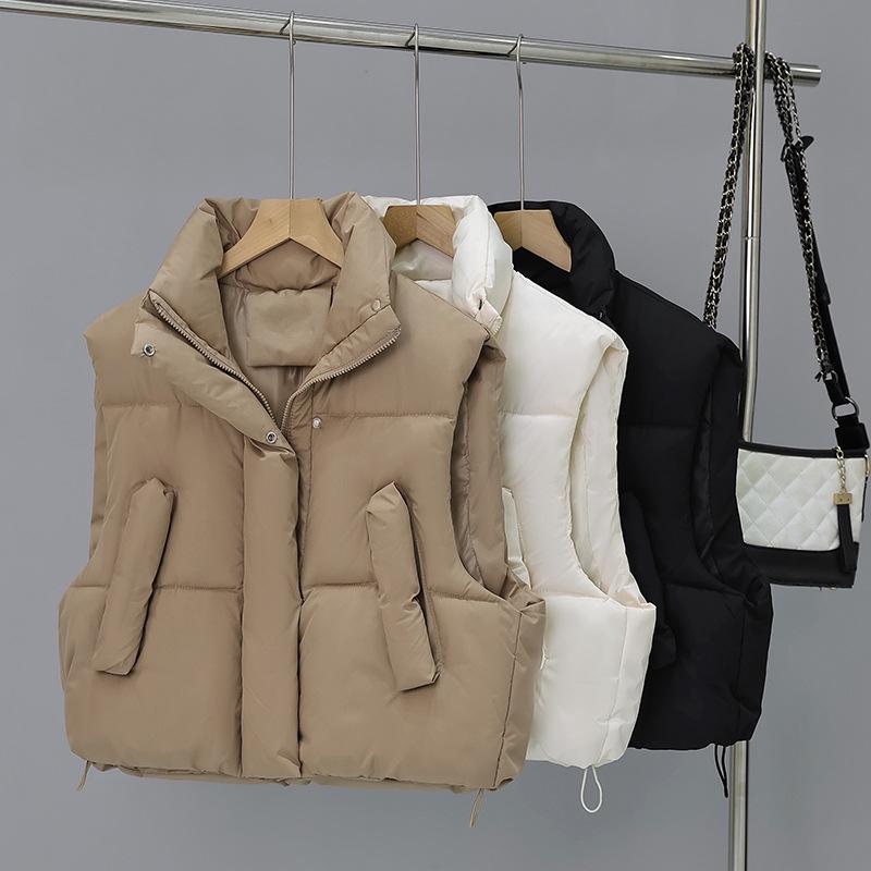 

Women s Korean Style Loose Sleeveless Cotton Vest for Autumn/Winter M (80-105 jin)