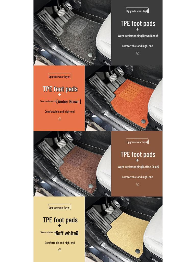 Eco-Friendly & Odor-Free Car Floor Mats for Volkswagen Touran L (2016-2021)