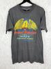 90s Vintage The Freddie Mercury 1992 Tribute Eagle Faded Band T-Shirt Size L Unisex T-Shirt