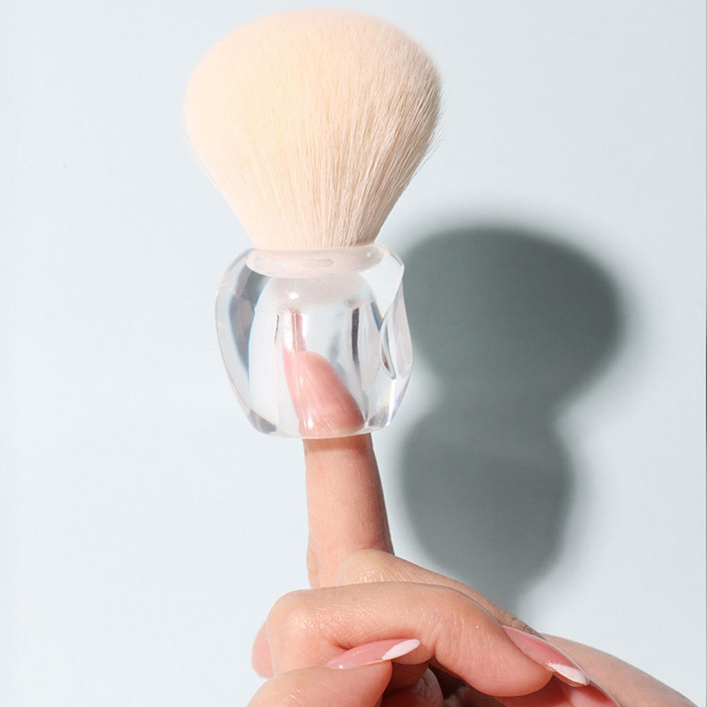 Foundation Brush Single Large Makeup Brush Blush Brush Dust Cleaning Brush Multifunctional Make Up Brush for Travel Home