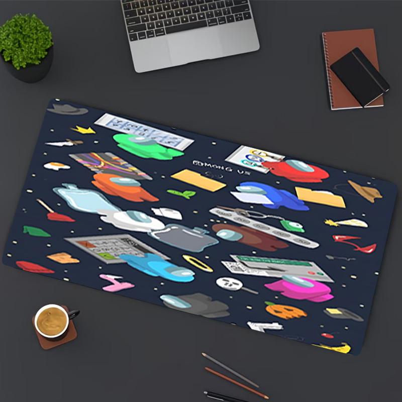 Among Us Print Mouse Pad, for Keyboard Pad Laptop PC Mat for Office Home Use, Desk Decor, Perfect Birthday Gift for Gamers