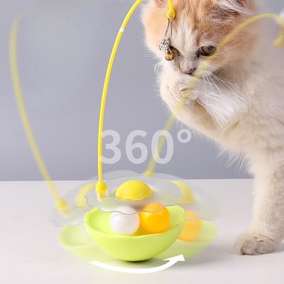 1pc Cat Toys Pet Tumbler Teases Cat Feathers To Relieve Boredom Removable Self-hi Pet Products Safety Is Not Easy To Damage