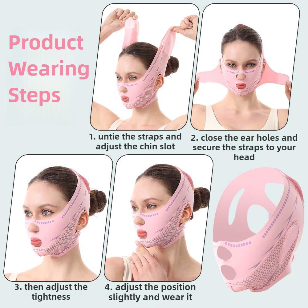 Shaper Face Slimming Bandage Women Face Lifting Belt V Line Chin Cheek Lift Up Strap Anti Wrinkle Facial Beauty Skin Care Tools