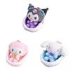 Sanrio Kuromi Plush Baby Rattle Chain With Soft Short Pile For Girls And Kids