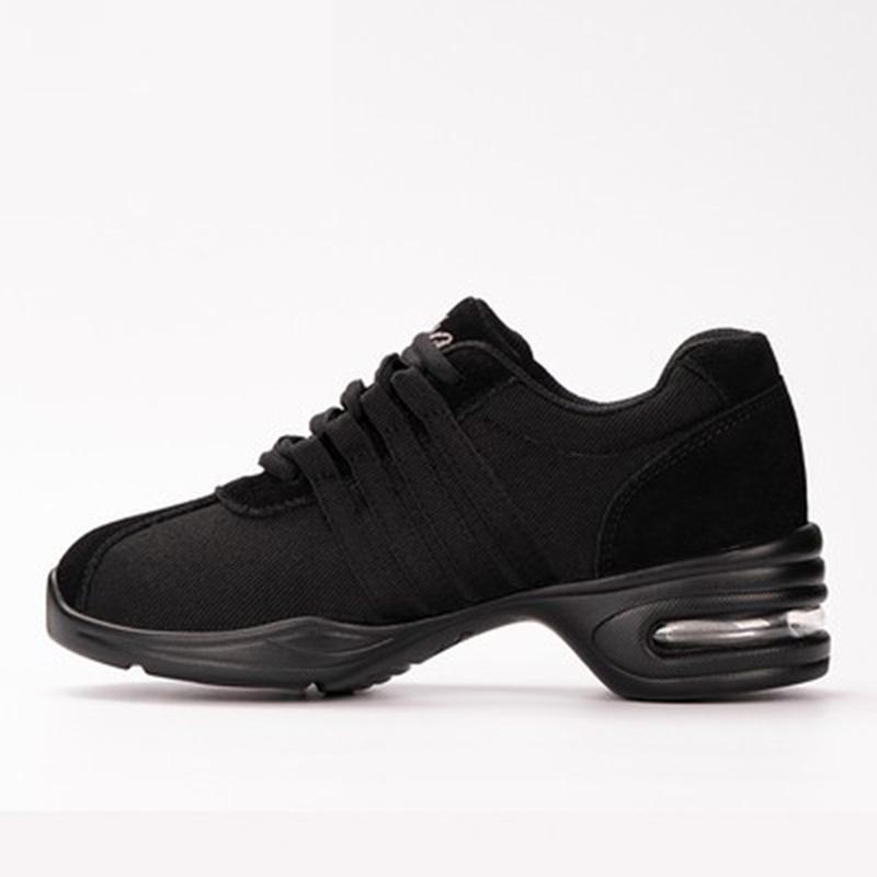 Modern Dance Shoes Mesh Square Shoes For Women Jazz Dancing Sports Shoes Breathable Fitness Sneakers Canvas Shoes