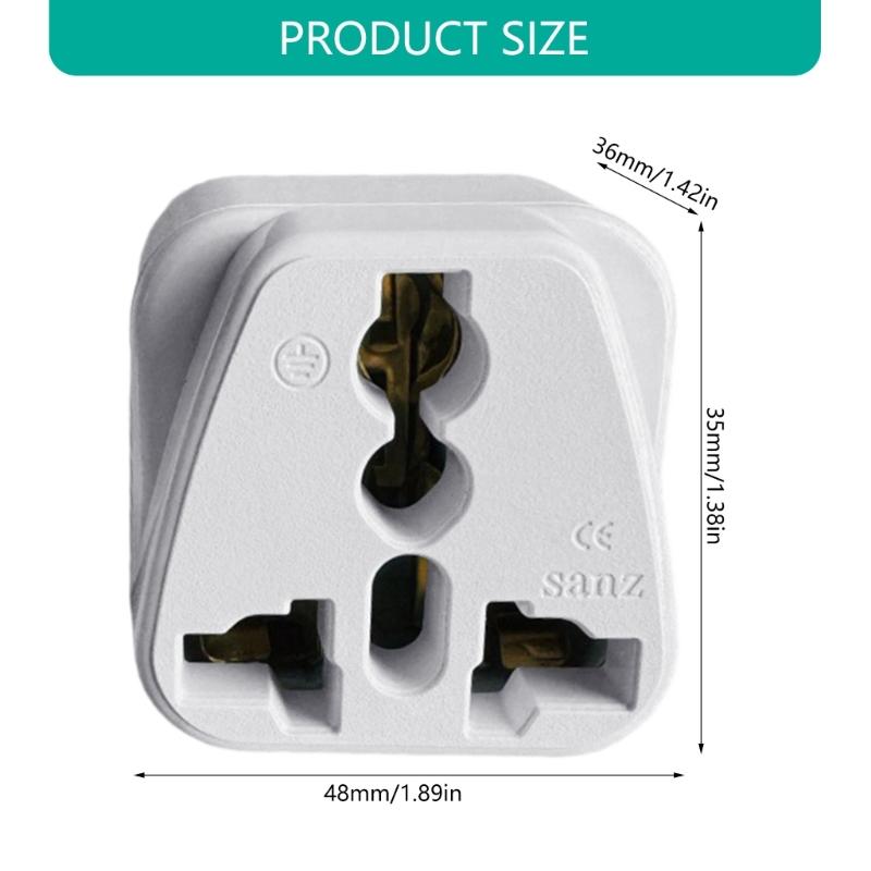 International Power Plug Converter 110-250V To 2000W Australian Adapter International Travel Electrical Plug Professional