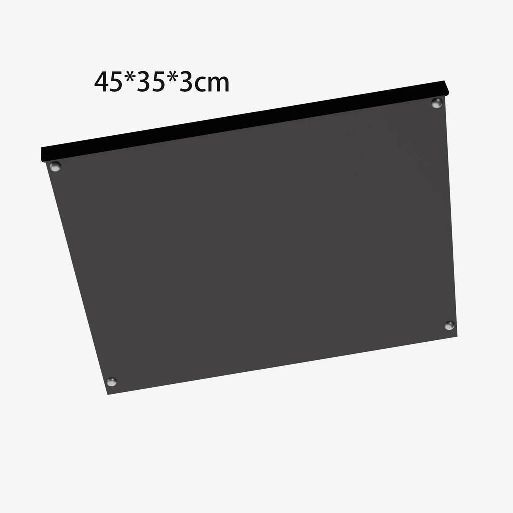 Acrylic Black Cutting Board Fruit Vegetable Chopping Board Anti-slip Food Cutting Mat Countertop Protection Kitchen Gadgets