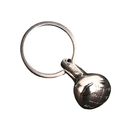 

Keychain Pendant Car Gear Mini Ball Design Zinc Alloy Key Chain Electroplated Metal Key Ring Backpack Car Accessory