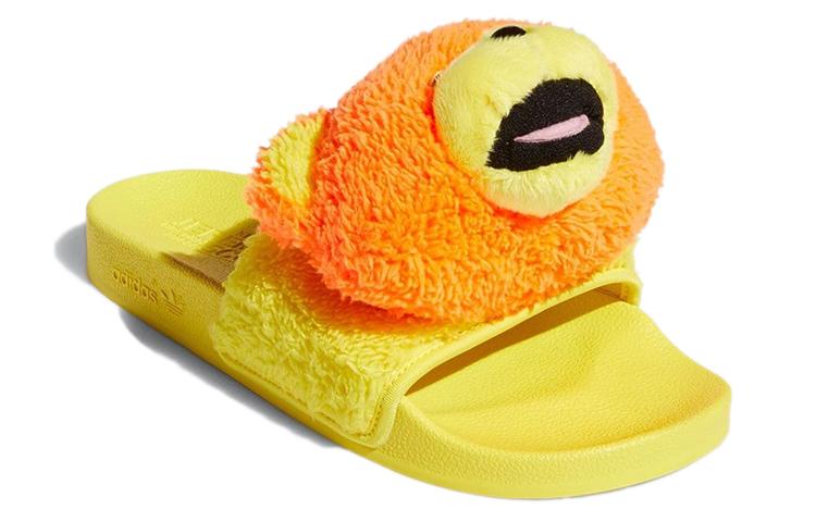 Adilette Jeremy Scott x Adilette Adidas Originals Pantofle 'JS Bear' Q46582