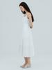 Etmont Slip Twin Strap Dress, White