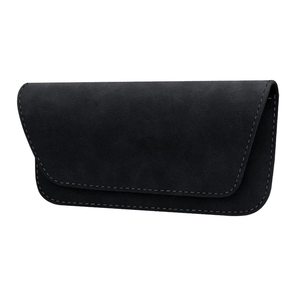 

Футляр для автомобильных очков, ящик для хранения солнцезащитных очков, 3 цвета, аксессуары для салона автомобиля, держатель для очков, солнцезащитные козырьки для автомобилей, толщина 39 мм чёрный