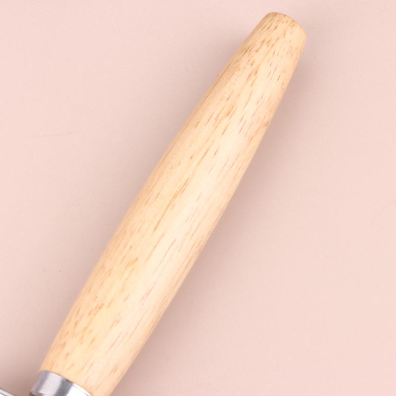 Wooden Dough Roller Nonstick Rolling Pin With Handle For Baking Pastry Pizza Home Cooking Kitchen Supplies Easy Clean