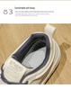 Men's Versatile Lightweight White Casual Sneakers - Spring 2025 Fashion Collection
