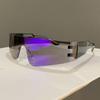 KAMMPT Rimless Sunglasses Men Women Fashion Punk Multicolor UV400 Sun Glasses Trendy Unisex Shades Eyewear
