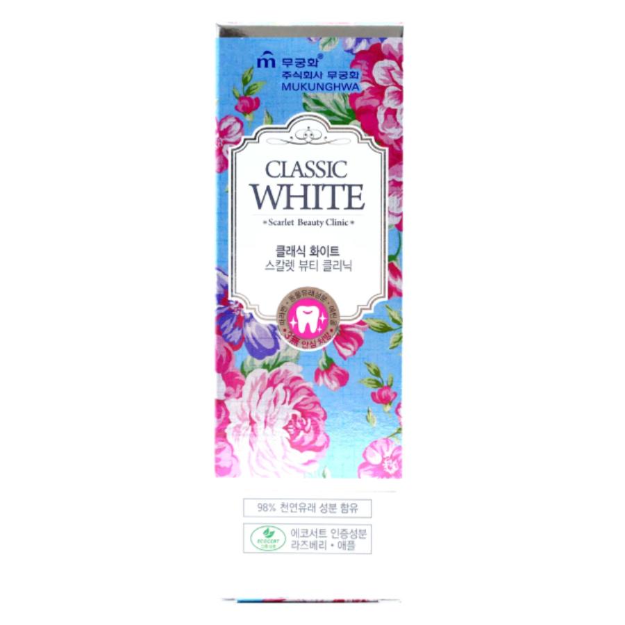Muhwa Fresh Refreshing Toothpaste (Fruit Flavor) 110g-Enriched with 98% Natural Origin Ingredients, Fruit Flavor, Whitening 110g