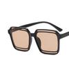 New Personalized Square Frame Sunglasses Women Summer UV400 Protection Retro Designer Fashion Eyeglasses Gafas De Sol