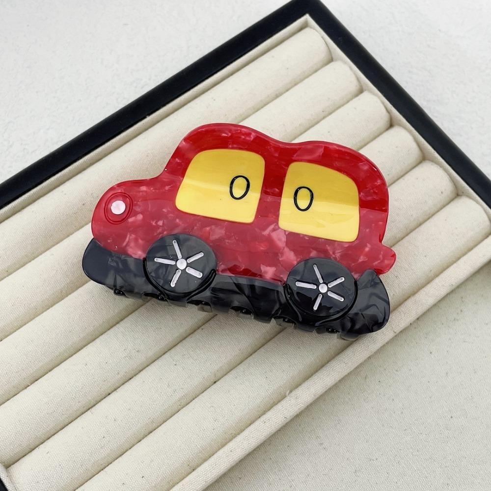 Waterproof Acetic Acid Hair Claw Watermelon Acrylic Hair Accessories Creative Car Shark Clip  Daily