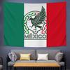 2026 Mexikanische Fußballflagge Wandteppich Barraum Dekoration Fußballspiel Feierflagge Wanddekoration Feier Wettbewerb