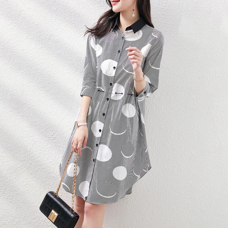 

Srcr Minimalist Loose Fit Shirt Dress S
