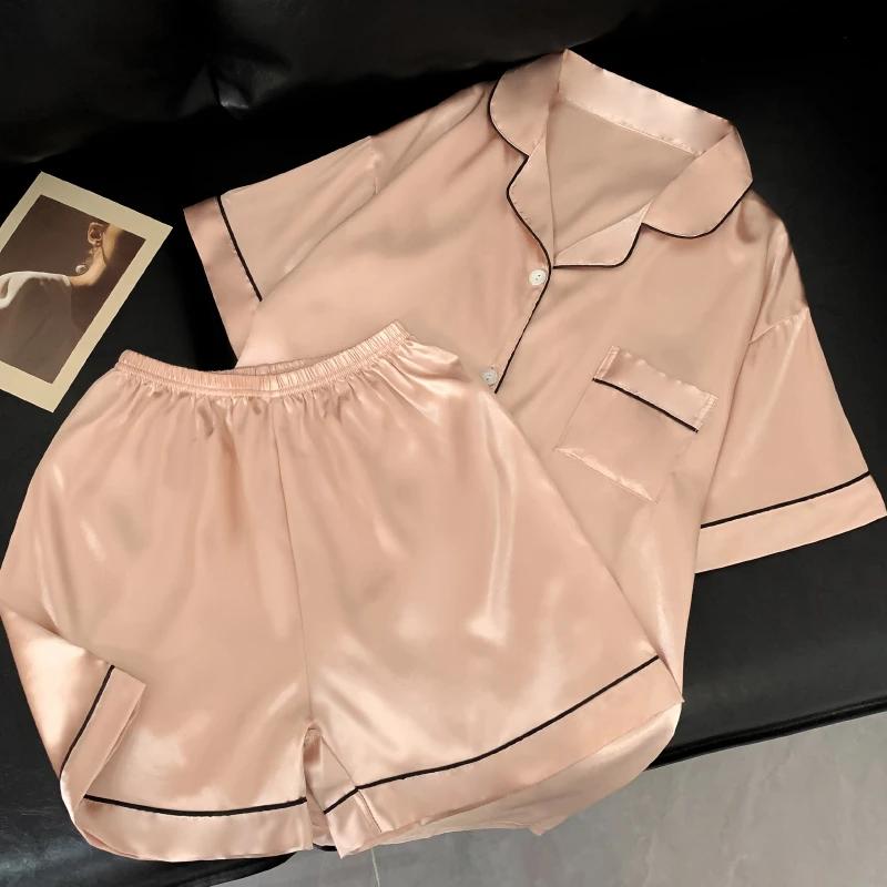 

Простые однотонные милые ленивые женские пижамы в корейском стиле Харадзюку повседневные женские пижамы для отдыха на лето крутые модные женские пижамы XXL