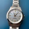 Used Citizen Exceed Mother-of-pearl Radio Wave Solar Beautiful Used Condition Titanium Duratect